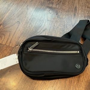 Lululemon Wunderlust Black Belt Bag